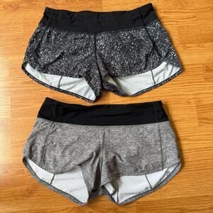 Lululemon BUNDLE Speed Up Short *2.5" Size 4